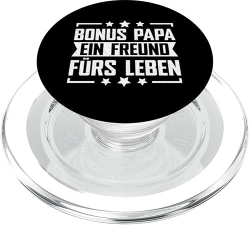 Bonus Papa Ein Freund Fürs Leben Stiefvater Vatertag Papa PopSockets PopGrip für MagSafe Bonus Papa Ein Freund Fürs Leben Stiefvater Vatertag Papa PopSockets PopGrip für MagSafe von Stolzer Papa Stiefvater Liebevoller Daddy Vater