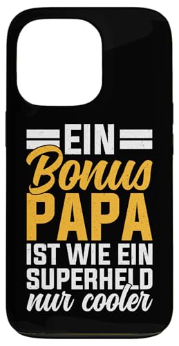 Bonus Papa Ist Wie Ein Superheld Nur Cooler Stiefvater Vater Hülle für iPhone 13 Pro Bonus Papa Ist Wie Ein Superheld Nur Cooler Stiefvater Vater Hülle für iPhone 13 Pro von Stolzer Papa Stiefvater Liebevoller Daddy Vater