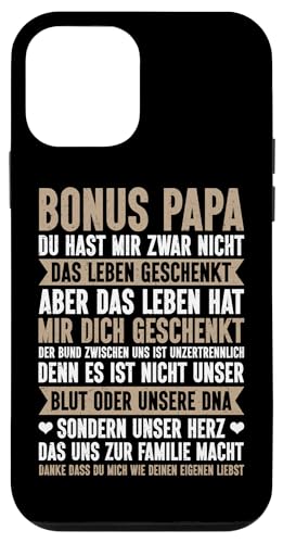 Bonus Papa Stiefvater Vatertag Papa Vaterschaft Hülle für iPhone 12 mini Bonus Papa Stiefvater Vatertag Papa Vaterschaft Hülle für iPhone 12 mini von Stolzer Papa Stiefvater Liebevoller Daddy Vater