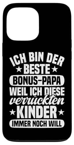 Der Beste Bonus Papa Weil Ich Diese Kinder Immer Noch Will Hülle für iPhone 13 Pro Max Der Beste Bonus Papa Weil Ich Diese Kinder Immer Noch Will Hülle für iPhone 13 Pro Max von Stolzer Papa Stiefvater Liebevoller Daddy Vater