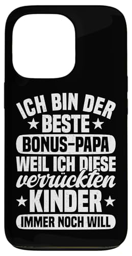 Der Beste Bonus Papa Weil Ich Diese Kinder Immer Noch Will Hülle für iPhone 13 Pro Der Beste Bonus Papa Weil Ich Diese Kinder Immer Noch Will Hülle für iPhone 13 Pro von Stolzer Papa Stiefvater Liebevoller Daddy Vater
