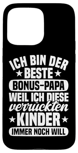 Der Beste Bonus Papa Weil Ich Diese Kinder Immer Noch Will Hülle für iPhone 15 Pro Max Der Beste Bonus Papa Weil Ich Diese Kinder Immer Noch Will Hülle für iPhone 15 Pro Max von Stolzer Papa Stiefvater Liebevoller Daddy Vater
