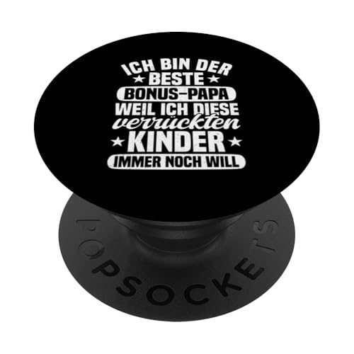 Der Beste Bonus Papa Weil Ich Diese Kinder Immer Noch Will PopSockets Klebender PopGrip Der Beste Bonus Papa Weil Ich Diese Kinder Immer Noch Will PopSockets Klebender PopGrip von Stolzer Papa Stiefvater Liebevoller Daddy Vater