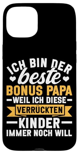 Ich Bin Der Beste Bonus Papa Weil Diese Kinder Immer Will Hülle für iPhone 15 Plus Ich Bin Der Beste Bonus Papa Weil Diese Kinder Immer Will Hülle für iPhone 15 Plus von Stolzer Papa Stiefvater Liebevoller Daddy Vater