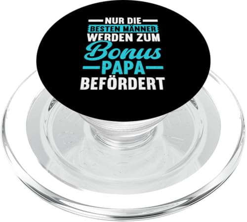 Nur Die Besten Männer Werden Zum Vonus Papa Befördert PopSockets PopGrip für MagSafe Nur Die Besten Männer Werden Zum Vonus Papa Befördert PopSockets PopGrip für MagSafe von Stolzer Papa Stiefvater Liebevoller Daddy Vater