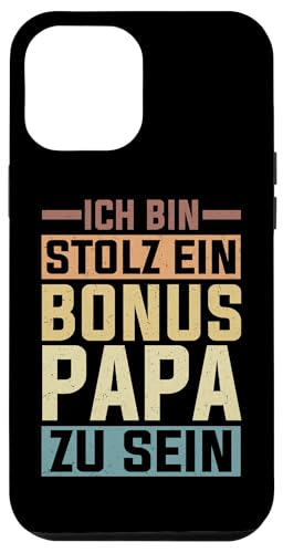 Stolz Ein Bonus Papa Zu Sein Vater Stiefvater Vatertag Papa Hülle für iPhone 12 Pro Max Stolz Ein Bonus Papa Zu Sein Vater Stiefvater Vatertag Papa Hülle für iPhone 12 Pro Max von Stolzer Papa Stiefvater Liebevoller Daddy Vater