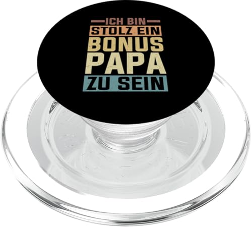 Stolz Ein Bonus Papa Zu Sein Vater Stiefvater Vatertag Papa PopSockets PopGrip für MagSafe Stolz Ein Bonus Papa Zu Sein Vater Stiefvater Vatertag Papa PopSockets PopGrip für MagSafe von Stolzer Papa Stiefvater Liebevoller Daddy Vater