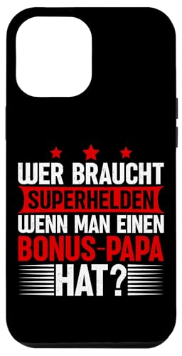 Wer Braucht Superhelden Wenn Man Einen Bonus Papa Hat Hülle für iPhone 12 Pro Max Wer Braucht Superhelden Wenn Man Einen Bonus Papa Hat Hülle für iPhone 12 Pro Max von Stolzer Papa Stiefvater Liebevoller Daddy Vater