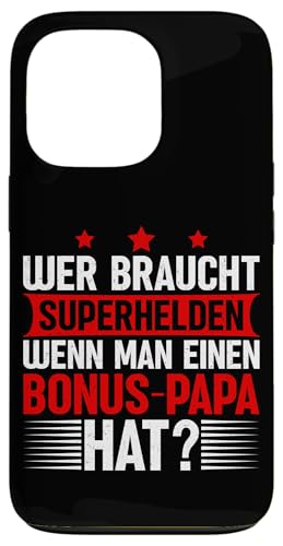 Wer Braucht Superhelden Wenn Man Einen Bonus Papa Hat Hülle für iPhone 13 Pro Wer Braucht Superhelden Wenn Man Einen Bonus Papa Hat Hülle für iPhone 13 Pro von Stolzer Papa Stiefvater Liebevoller Daddy Vater