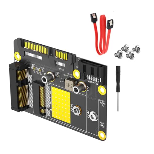 2 In 1 Msata Solid States Datenträger Zum Doppel SATA3 Adapter Msata 2 5 Zoll Adapter Msata SATA3.0 Adapter Scheibe Zu SATA3.0 von Storage Bag