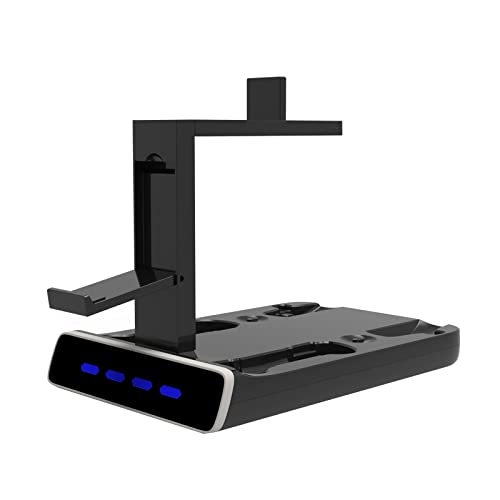Controller Ladedockstation Mit Headset Display Stand Controller Lade Und LED Indikatoren Kompaktgröße von Storage Bag