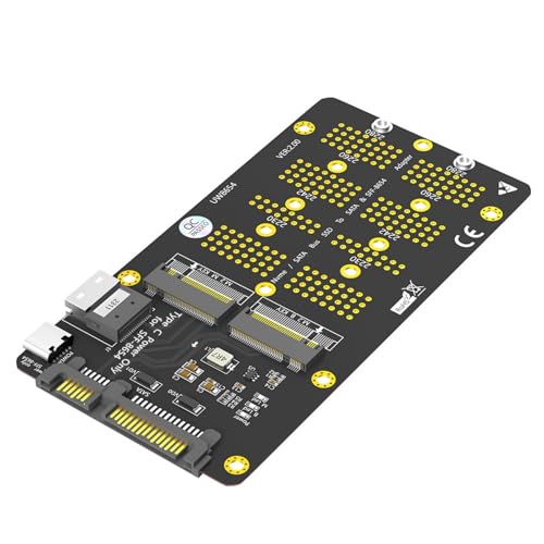Storage Bag 2 In 1 NVMe Zu SATA3 Und SFF8654 Adapter Karte Für Die Übertragung Und Speicherung Der Daten Zur Schnellen Geschwindigkeit von Storage Bag