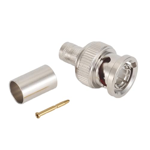 Storage Bag BNC RG58 RG59 RG60 BNC Stecker Crimp Connector Für Computer Und Büroanwendungen von Storage Bag