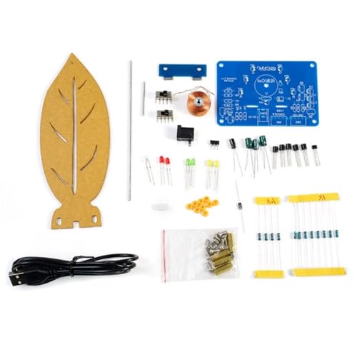 Storage Bag Elektromagnetische Schwunglöt Kits Für Stammausbildung Blattformpendel Nadel Mit LED Light Electronics Project von Storage Bag
