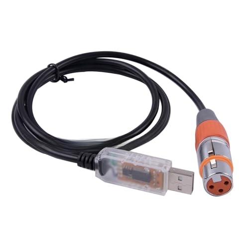 Storage Bag USB Auf RS485 DMX512 Portkabel Für Die Bühnenbeleuchtung 3 Pin 180 cm Hohe Kompatibilität Verbessert Die Stabilität von Storage Bag