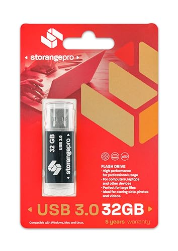 STORANGEPRO USB-Stick 32GB 3.0 Basic schwarz von Storange