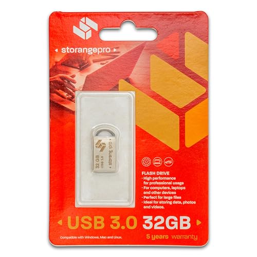STORANGEPRO USB-Stick 32GB 3.0 Mini Silber von Storange