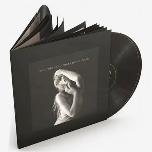 The Tortured Poets Department Edition Charcoal black Vinyl 24-page booklet with Bonus Track (The Black Dog ) von Store Exclusive