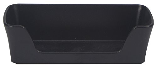 Storex Visitenkartenhalter aus recyceltem Recycling, 10 x 3 x 4 cm, Schwarz (70170C06C) von Storex