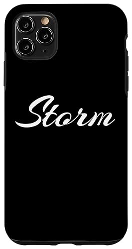 Beautiful Feminine Storm Handwritten Font Hülle für iPhone 11 Pro Max von Storm