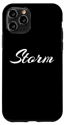 Beautiful Feminine Storm Handwritten Font Hülle für iPhone 11 Pro von Storm