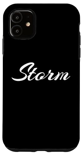 Beautiful Feminine Storm Handwritten Font Hülle für iPhone 11 von Storm