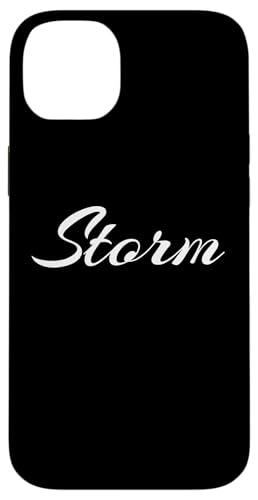 Beautiful Feminine Storm Handwritten Font Hülle für iPhone 14 Plus von Storm