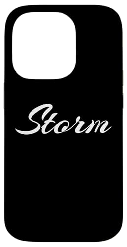 Beautiful Feminine Storm Handwritten Font Hülle für iPhone 14 Pro von Storm