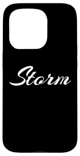 Beautiful Feminine Storm Handwritten Font Hülle für iPhone 15 Pro von Storm