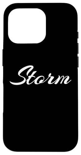 Beautiful Feminine Storm Handwritten Font Hülle für iPhone 16 Pro Beautiful Feminine Storm Handwritten Font Hülle für iPhone 16 Pro von Storm
