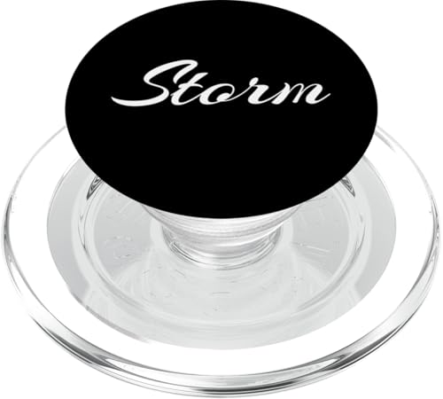 Beautiful Feminine Storm Handwritten Font PopSockets PopGrip für MagSafe Beautiful Feminine Storm Handwritten Font PopSockets PopGrip für MagSafe von Storm