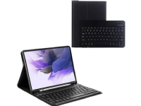 Strado Tablet Hülle mit Tastatur für Samsung Galaxy Tab S7 FE/ S7 Plus - CFS7FE (sort) universal von Strado
