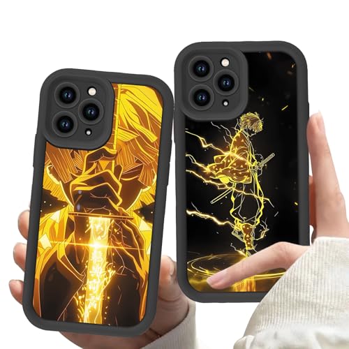 Handyhülle 2 Stück für iPhone 7 Plus Hülle 5.5'' Anime Demon Slayer Agatsuma Zenitsu Manga Muster Design Case Niedlich Kameraschutz Schutzhülle Stoßfest TPU Silikon Weich Ultra Dünn Cover -Schwarz6 Handyhülle 2 Stück für iPhone 7 Plus Hülle 5.5'' Anime Demon Slayer Agatsuma Zenitsu Manga Muster Design Case Niedlich Kameraschutz Schutzhülle Stoßfest TPU Silikon Weich Ultra Dünn Cover -Schwarz6 von Stradvnaly