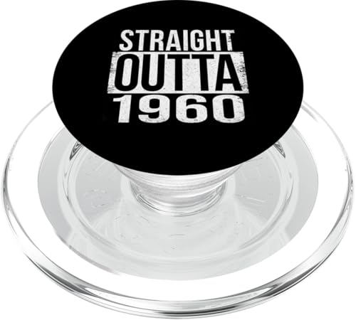 DIREKT AUS 1960 PopSockets PopGrip für MagSafe DIREKT AUS 1960 PopSockets PopGrip für MagSafe von Straight Outta Words