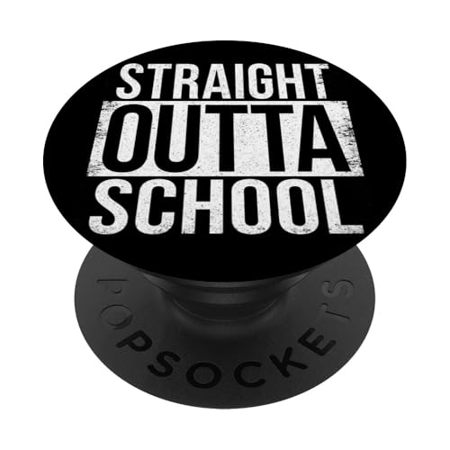 DIREKT AUS DER SCHULE PopSockets Klebender PopGrip von Straight Outta Words