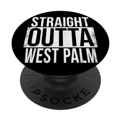DIREKT AUS DER WESTPALME PopSockets Klebender PopGrip DIREKT AUS DER WESTPALME PopSockets Klebender PopGrip von Straight Outta Words