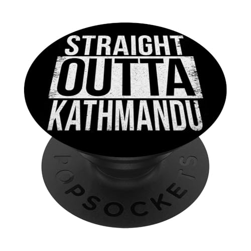 DIREKT AUS KATHMANDU PopSockets Klebender PopGrip DIREKT AUS KATHMANDU PopSockets Klebender PopGrip von Straight Outta Words