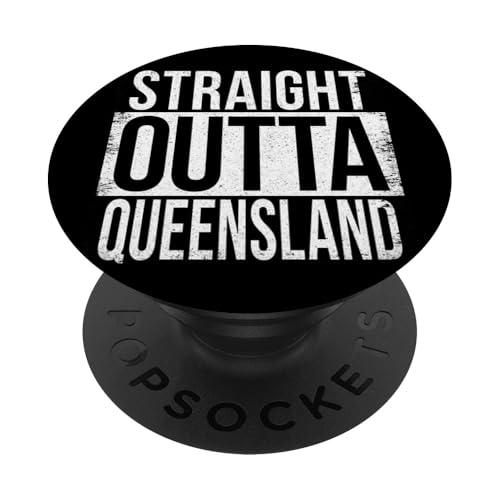 DIREKT AUS QUEENSLAND PopSockets Klebender PopGrip DIREKT AUS QUEENSLAND PopSockets Klebender PopGrip von Straight Outta Words