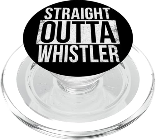 Gerade Außenpfeife PopSockets PopGrip für MagSafe von Straight Outta Words