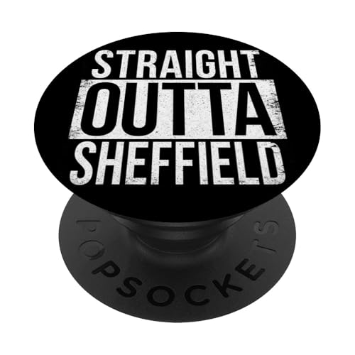 Gerades Schafsfeld PopSockets Klebender PopGrip von Straight Outta Words