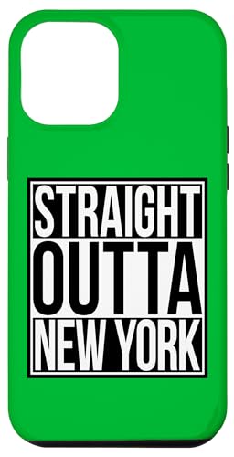 Hülle für iPhone 15 Pro Max Direkt aus New York von Straight Outta Words