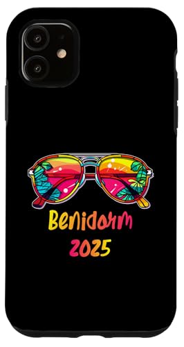 Benidorm 2025 Sonnenbrillen Outfit Benidorm 2025 Hülle für iPhone 11 Benidorm 2025 Sonnenbrillen Outfit Benidorm 2025 Hülle für iPhone 11 von Strand Sommerparty -Designs