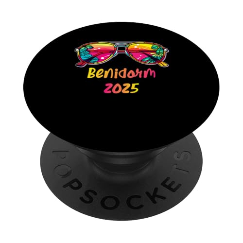 Benidorm 2025 Sonnenbrillen Outfit Benidorm 2025 PopSockets Klebender PopGrip Benidorm 2025 Sonnenbrillen Outfit Benidorm 2025 PopSockets Klebender PopGrip von Strand Sommerparty -Designs