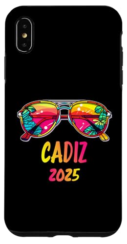 Cadiz 2025 Sonnenbrillen Outfit Cadiz 2025 Hülle für iPhone XS Max Cadiz 2025 Sonnenbrillen Outfit Cadiz 2025 Hülle für iPhone XS Max von Strand Sommerparty -Designs