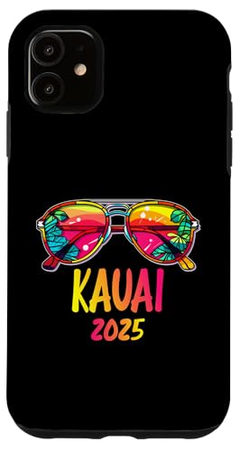 Kauai 2025 Sonnenbrillen Outfit Kauai 2025 Hülle für iPhone 11 Kauai 2025 Sonnenbrillen Outfit Kauai 2025 Hülle für iPhone 11 von Strand Sommerparty -Designs