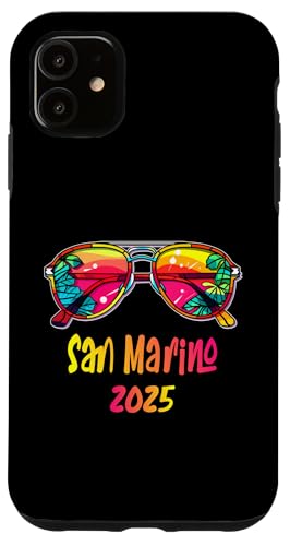 San Marino 2025 Sonnenbrillen Outfit San Marino 2025 Hülle für iPhone 11 San Marino 2025 Sonnenbrillen Outfit San Marino 2025 Hülle für iPhone 11 von Strand Sommerparty -Designs