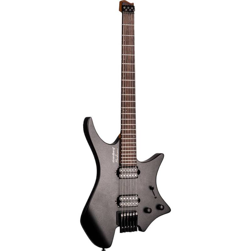 (B-Ware) Strandberg Boden Essential 6 Black Granite Headless Electric Guitar with Gig Bag von Strandberg
