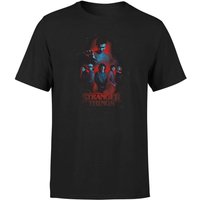 Stranger Things Characters Composition Unisex T-Shirt - Black - 3XL von Stranger Things