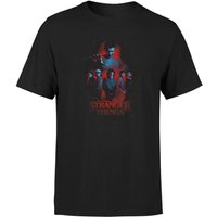 Stranger Things Characters Composition Unisex T-Shirt - Black - M von Original Hero