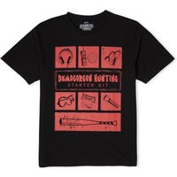 Stranger Things Demogorgon Hunter Men's T-Shirt - Black - L von Stranger Things